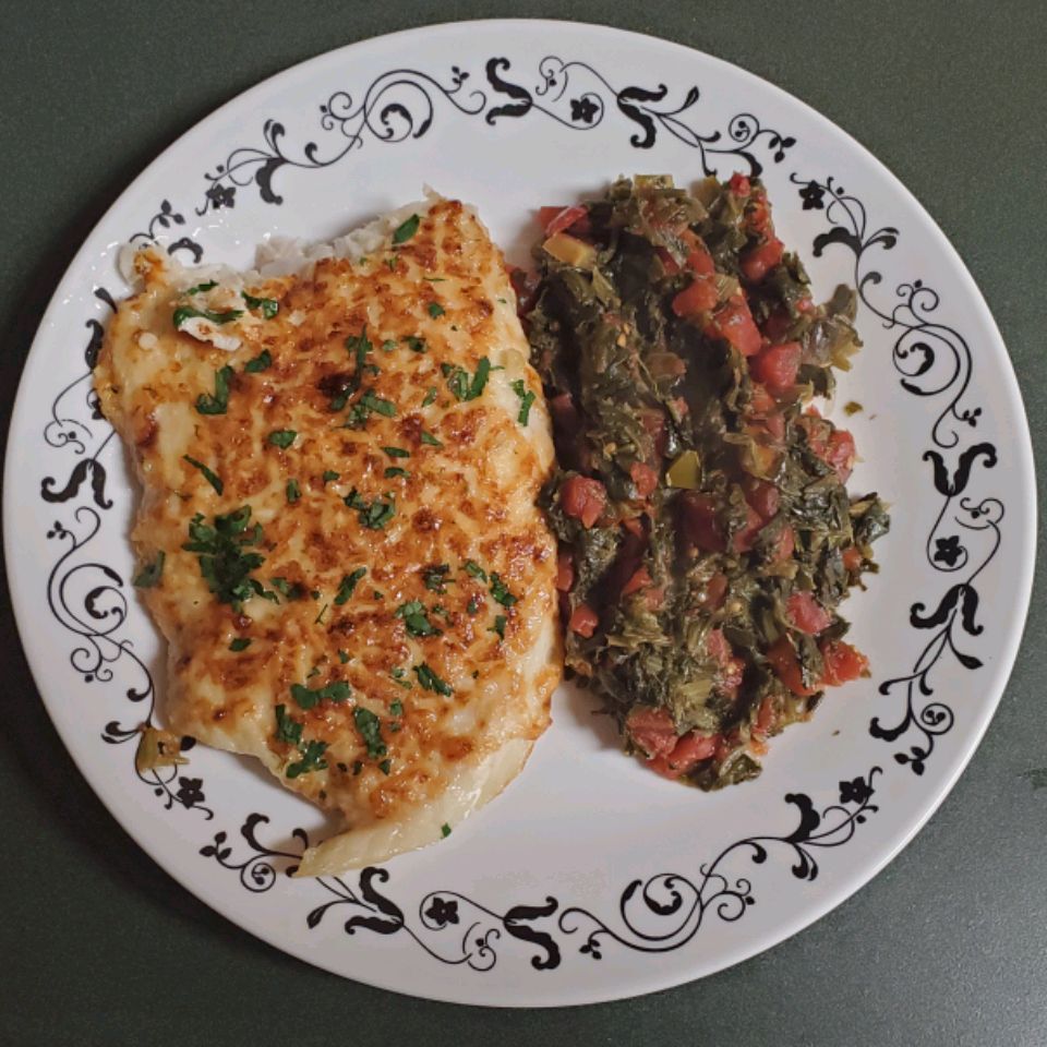 Baked Lemon Flounder