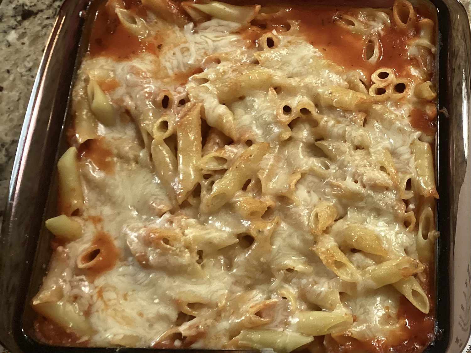 Baked Mostaccioli