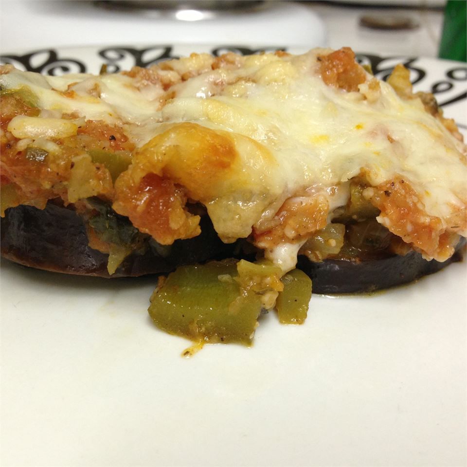 Baked Mozzarella Eggplant