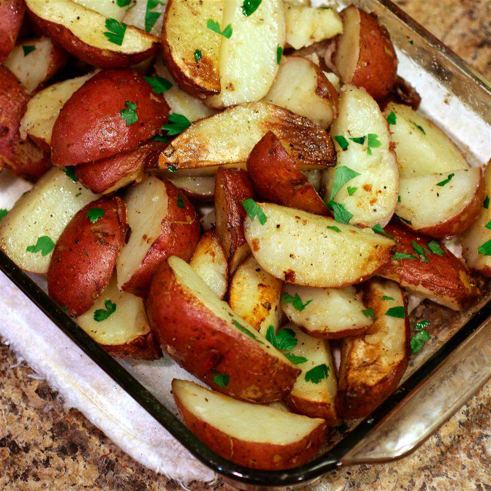 Baked Parsley Potatoes
