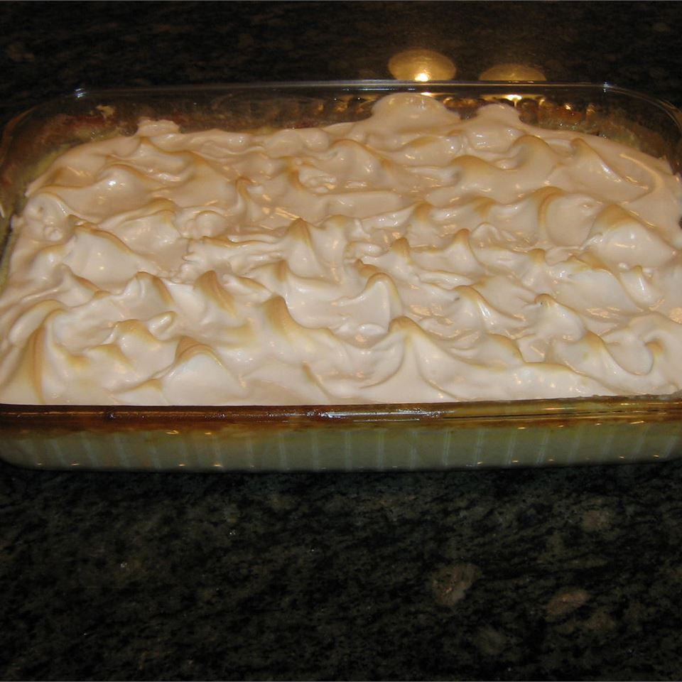 Baked Rice Pudding with Meringue
