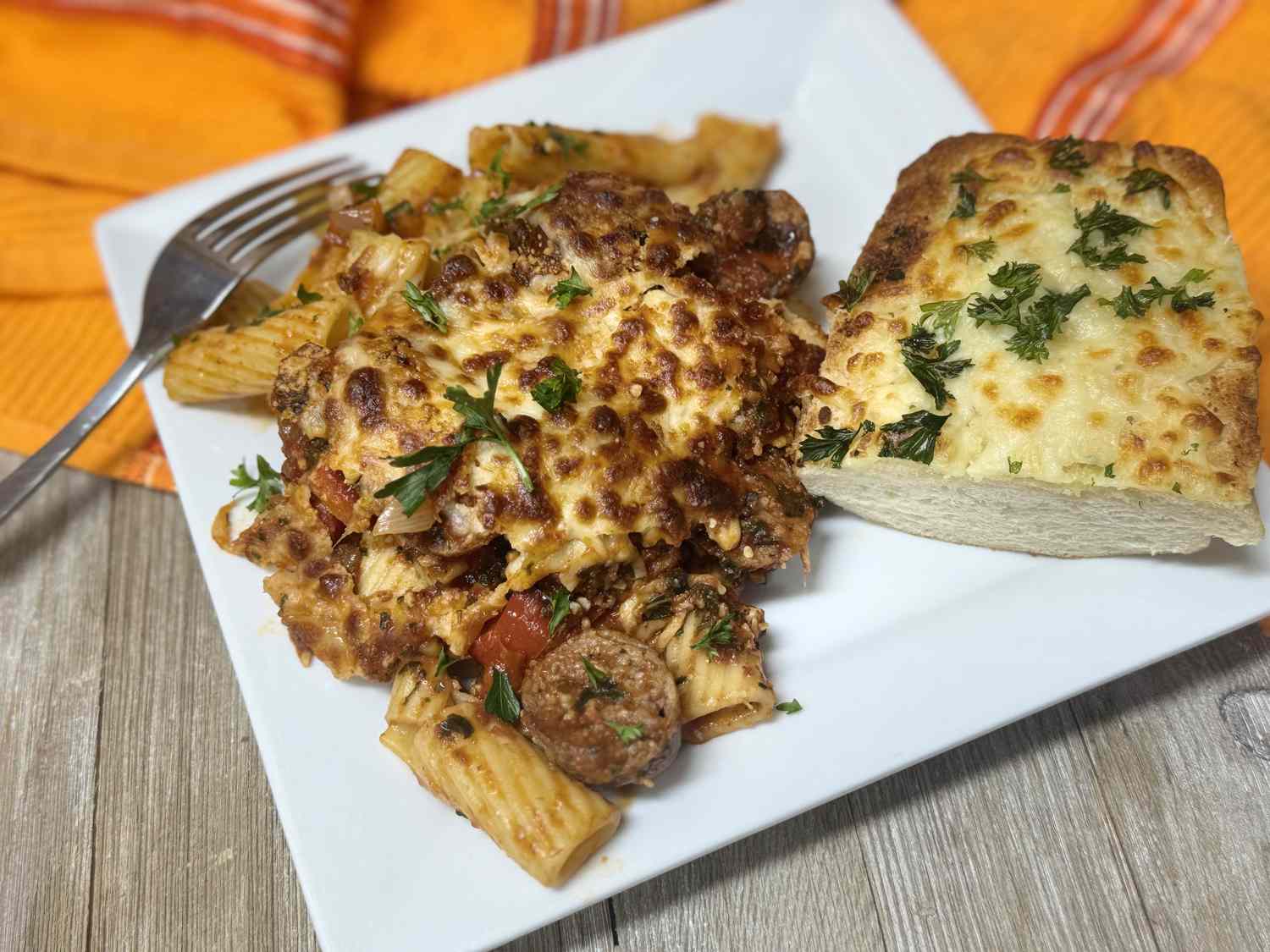 Baked Rigatoni with Sausage and Fennel