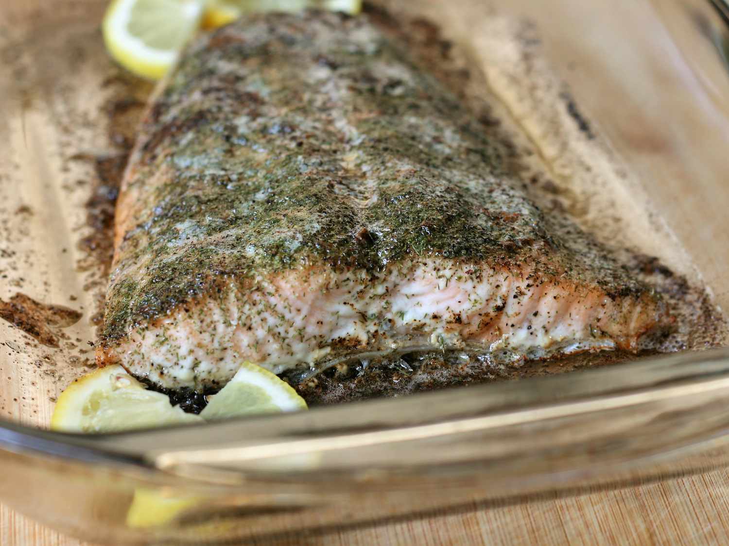 Baked Salmon with Dill
