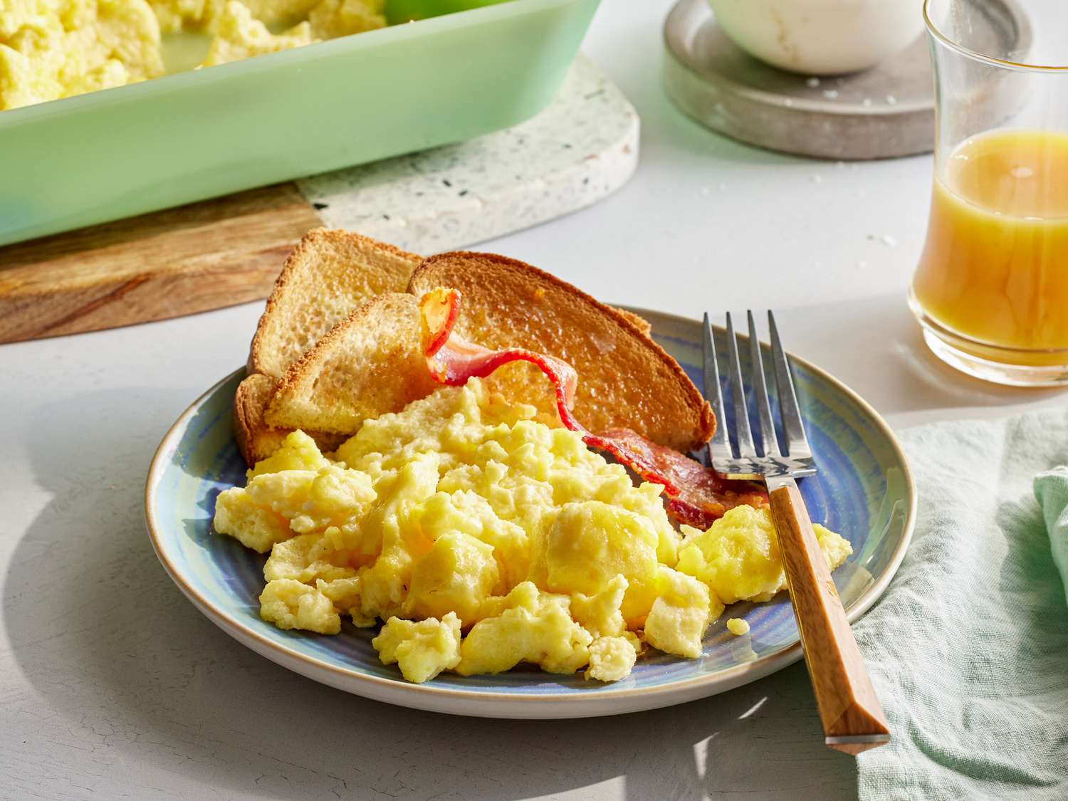 Baked Scrambled Eggs