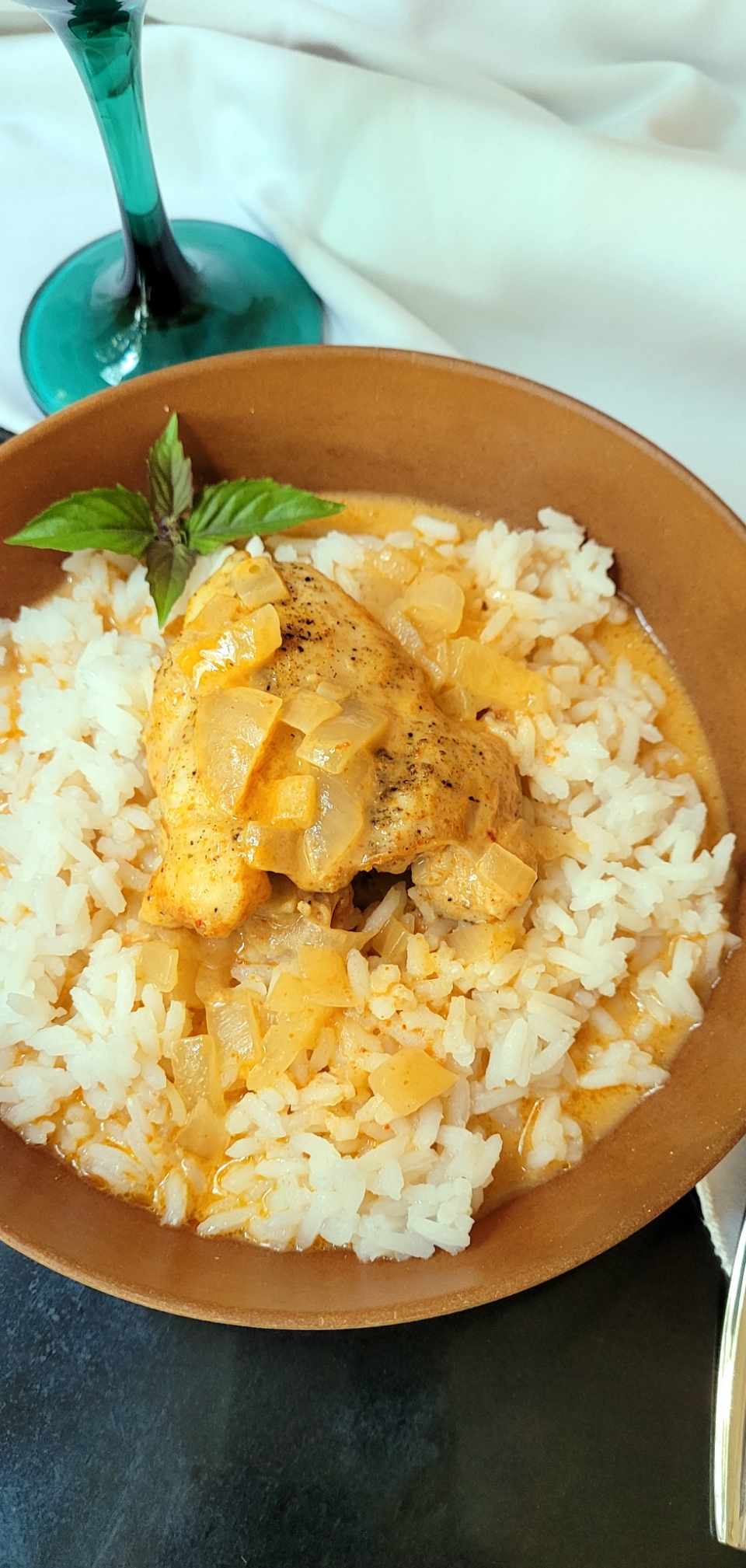 Baked Thai Red Curry Chicken