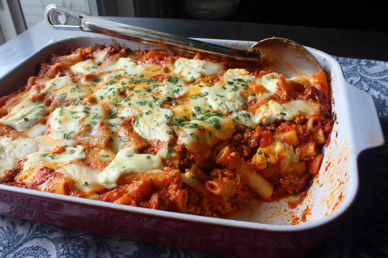 Baked Ziti with Italian Flavors