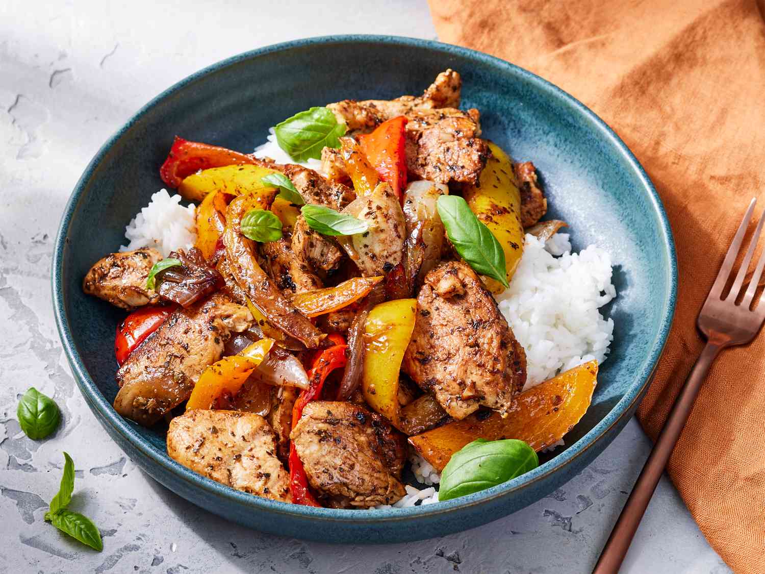 Balsamic Chicken and Peppers