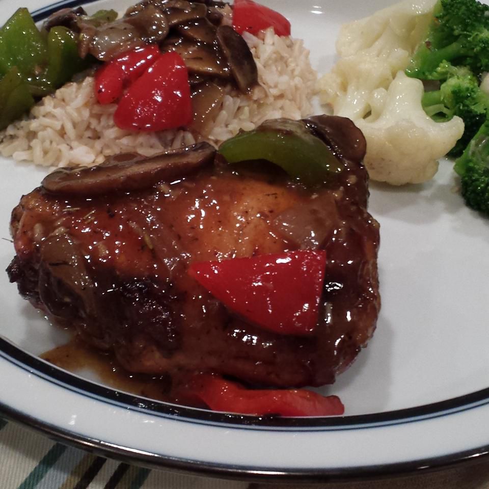 Balsamic Honey Chicken Thighs