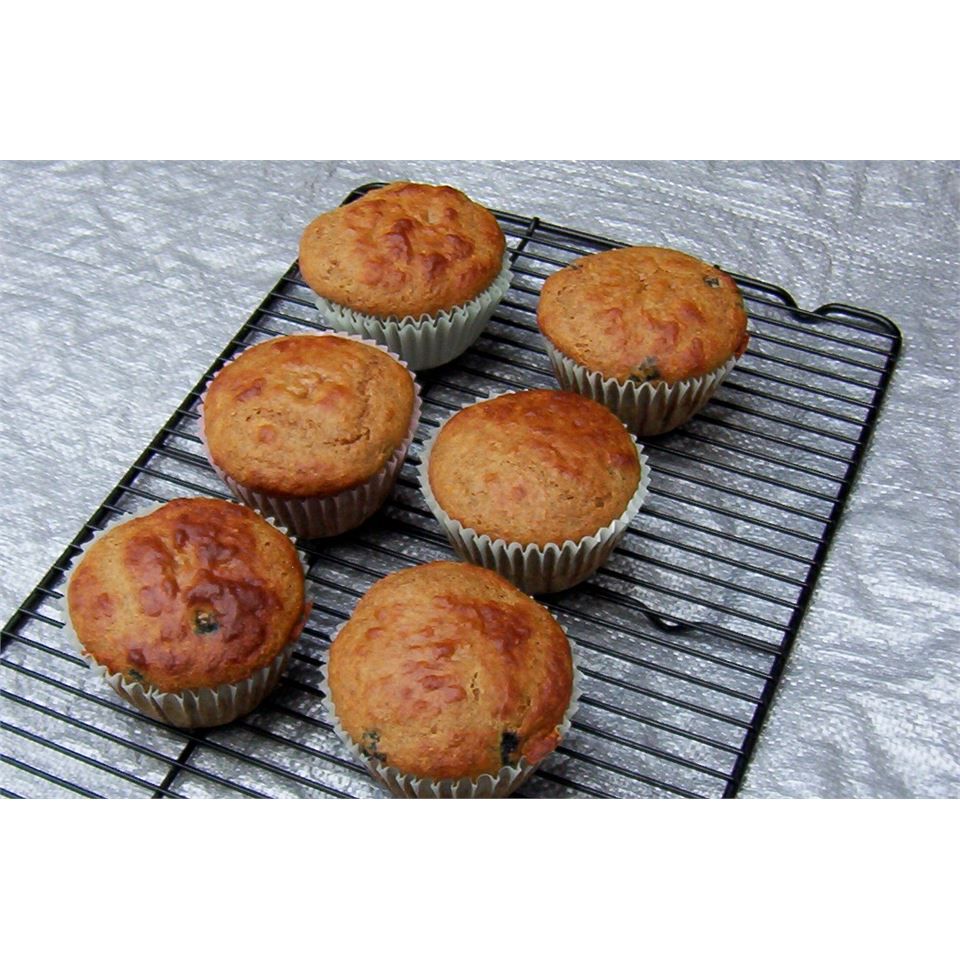 Banana and Blueberry Muffins