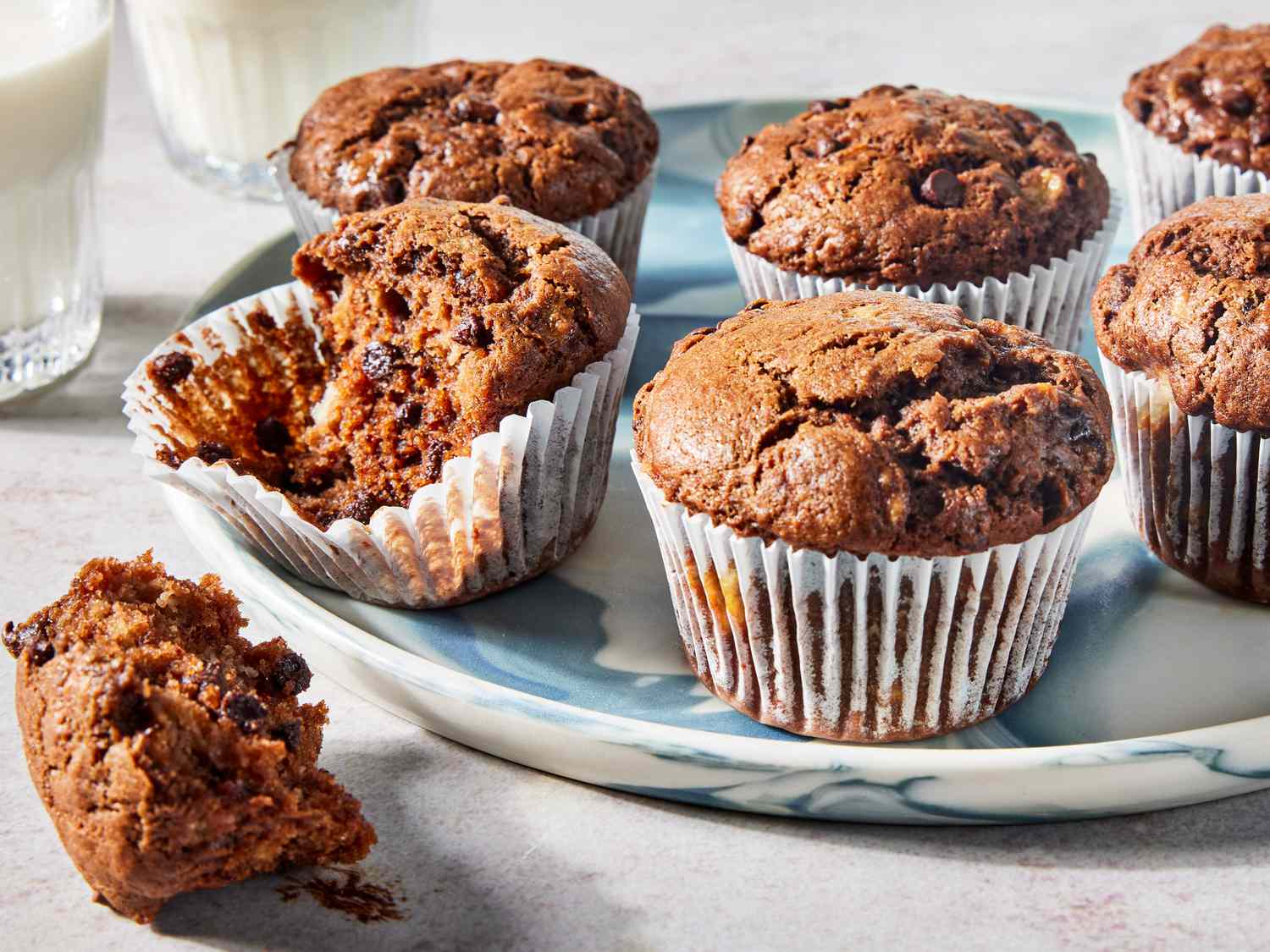 Banana Chocolate Muffins