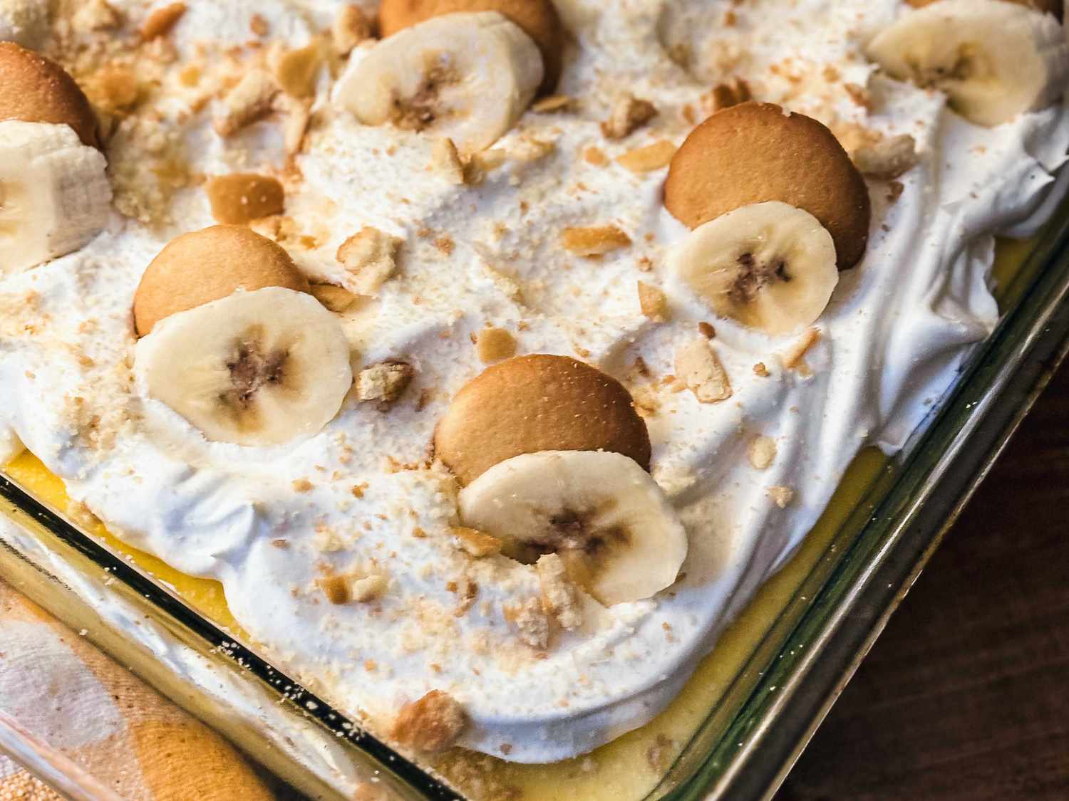 Banana Pudding Poke Cake Delight
