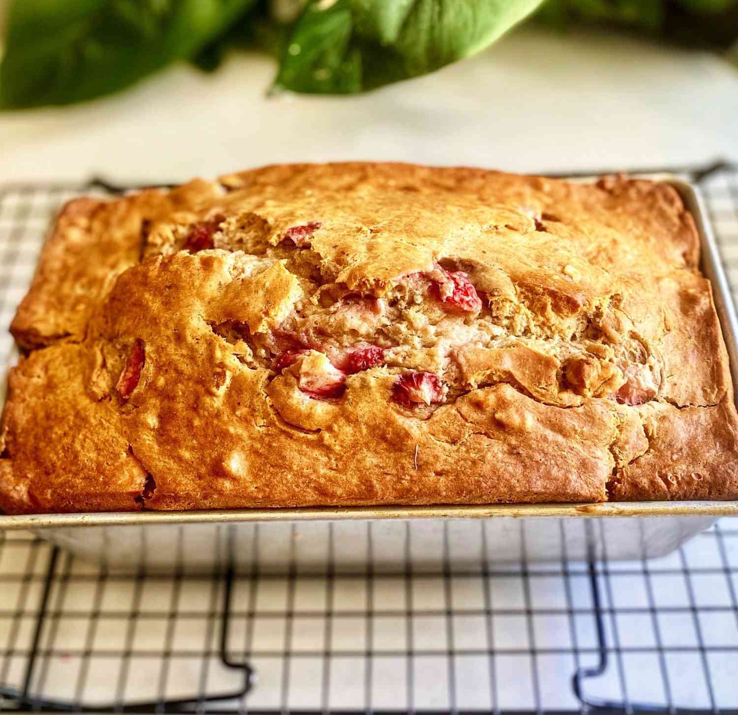 Banana Strawberry Bread