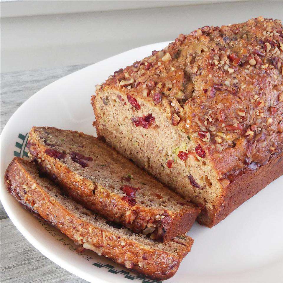 Banana Zucchini Walnut Bread