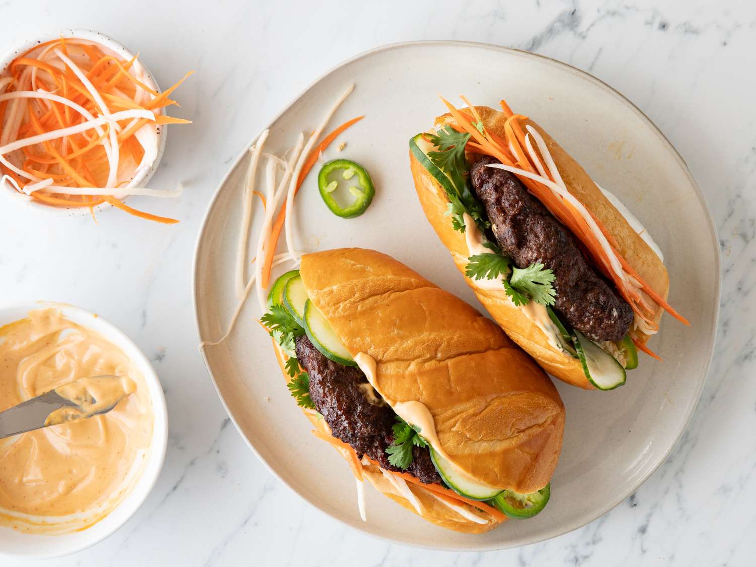 Banh Mi Burger Fusion