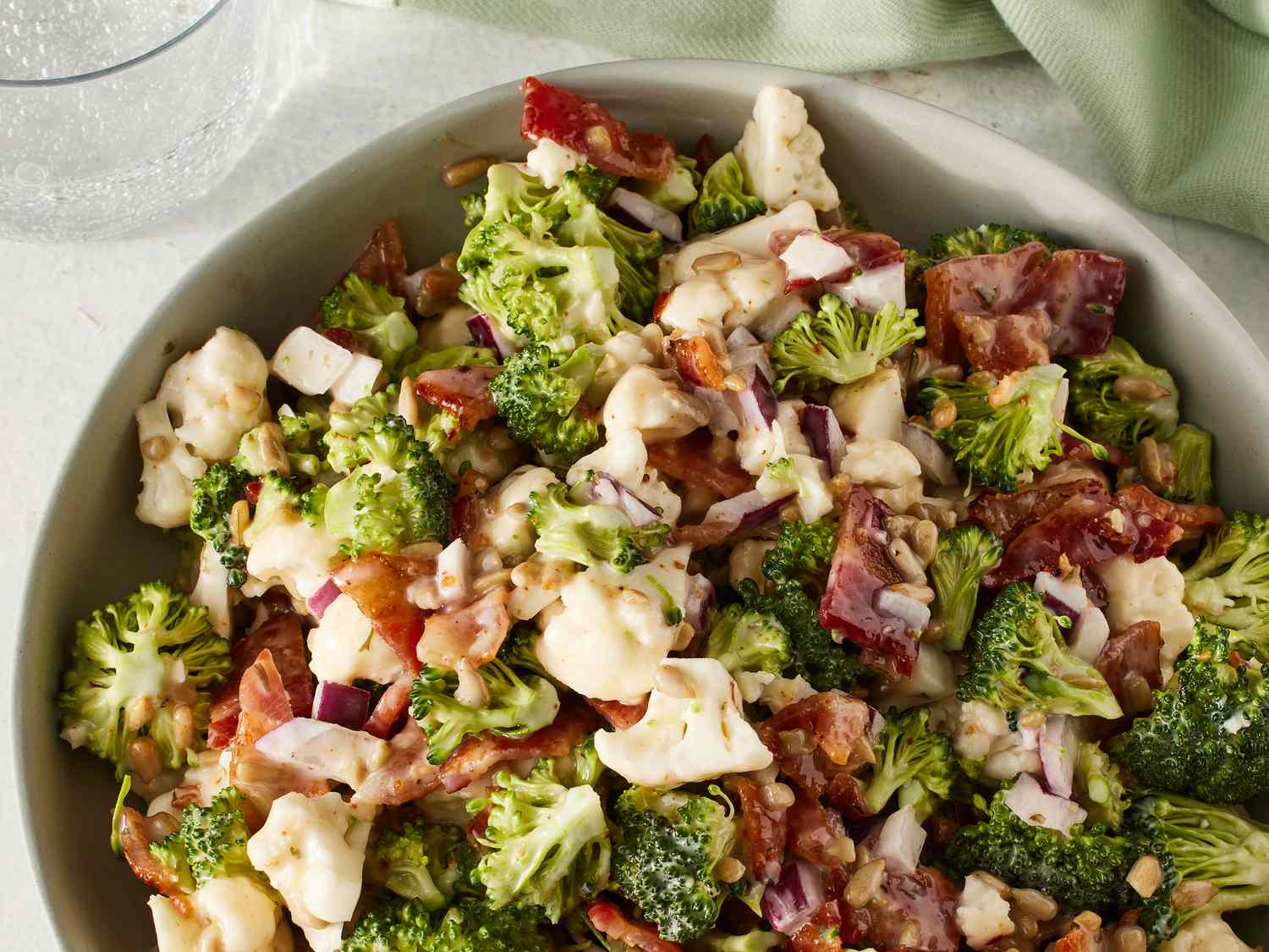 Barb's Crunchy Broccoli-Cauliflower Salad