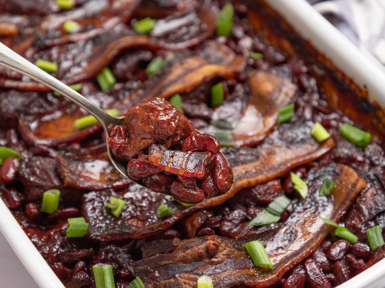 Barbecue Baked Beans with Bacon