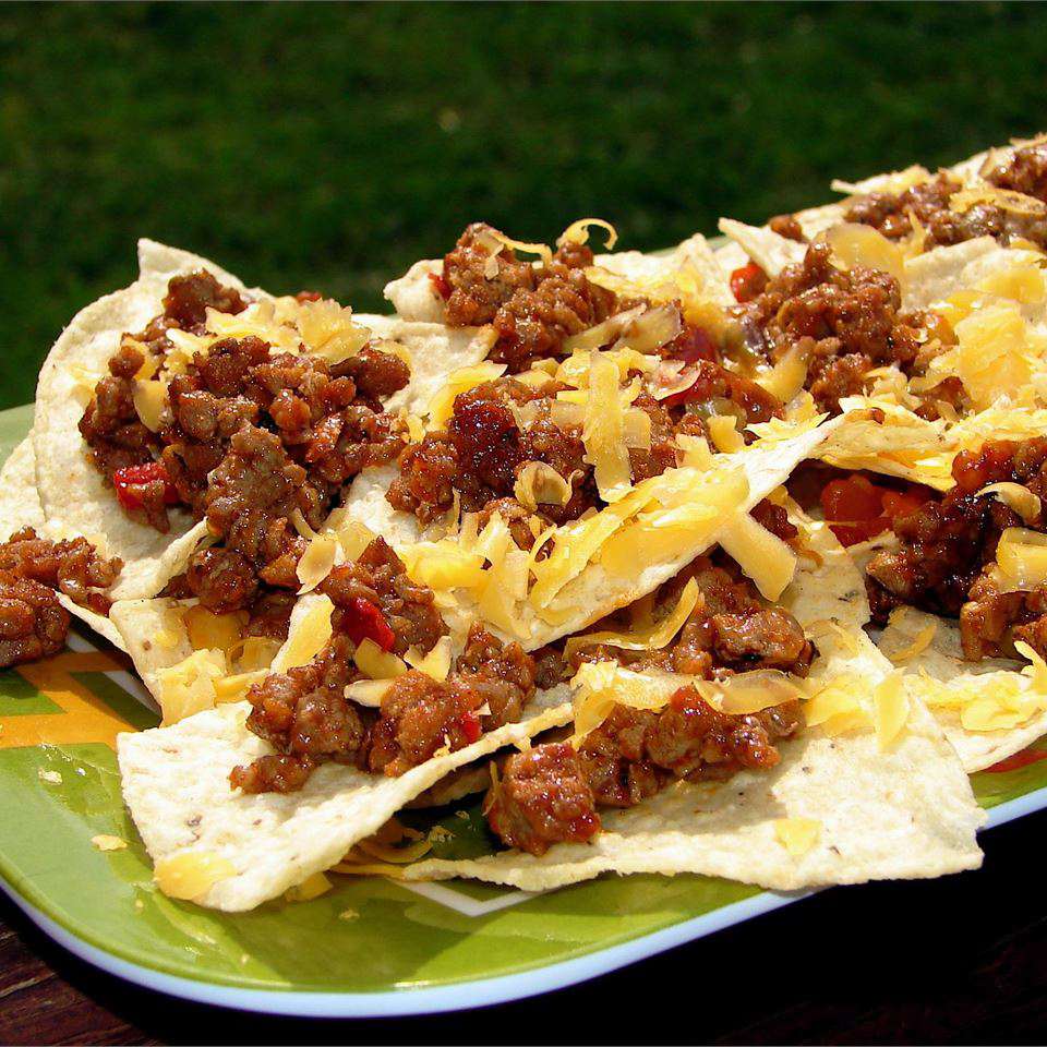 Barbecue Beef Nachos