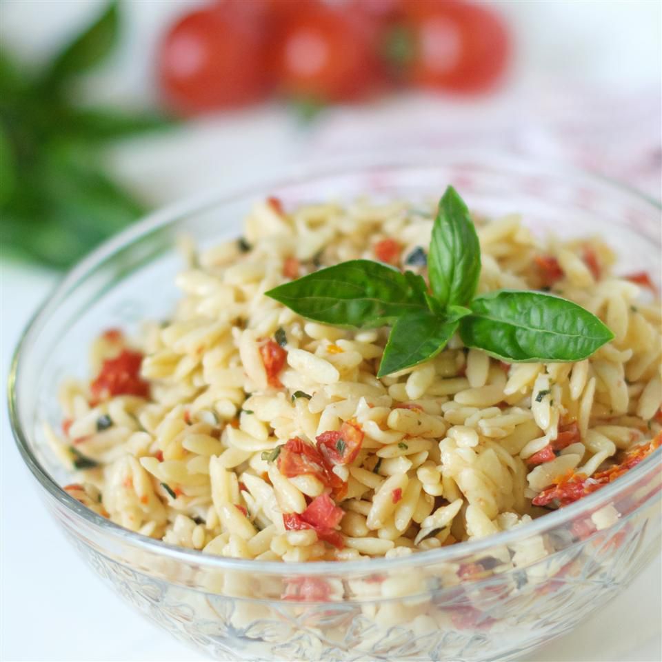 Basil Sun-Dried Tomato Orzo