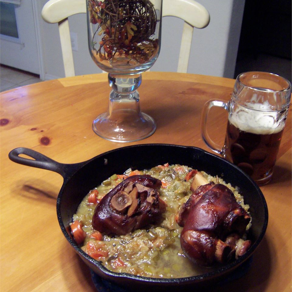 Bavarian Slow-Cooked Pork Knuckles