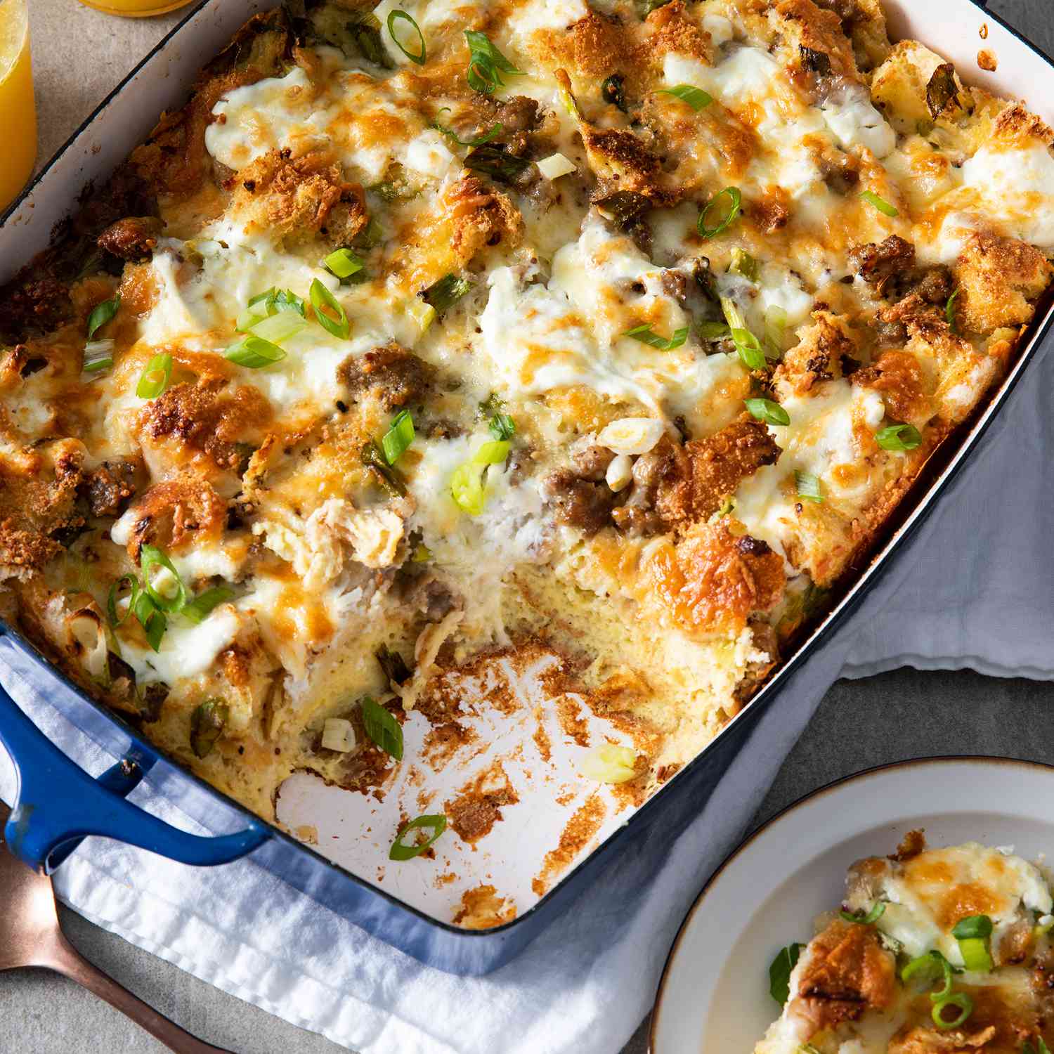Bayou Breakfast Casserole