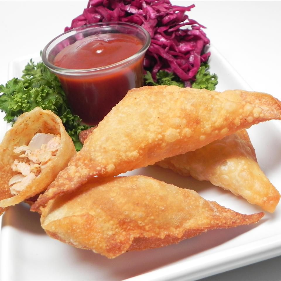 BBQ Pulled Pork Wontons
