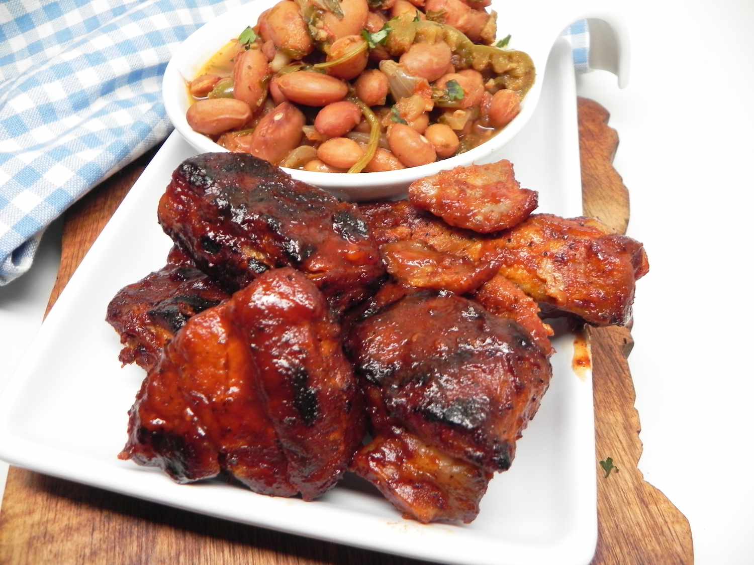 BBQ Rib Tips in Instant Pot