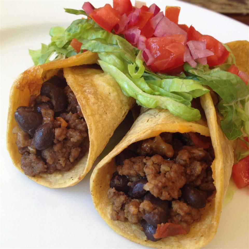 Beef and Black Bean Taco Filling