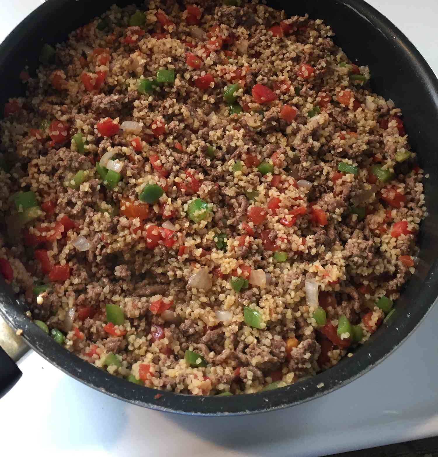 Beef and Bulgur Kasha