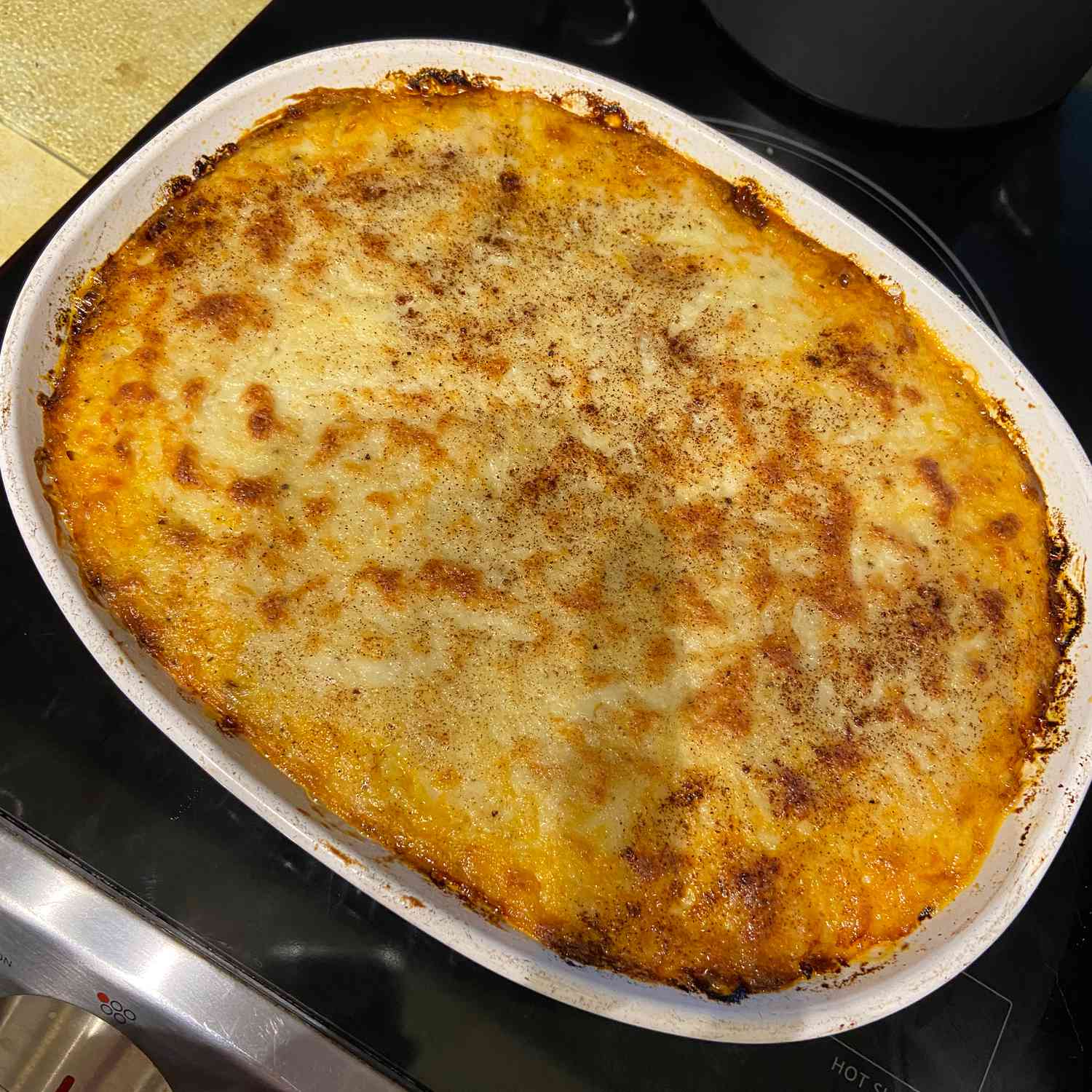 Beef and Parmesan Pasta Bake