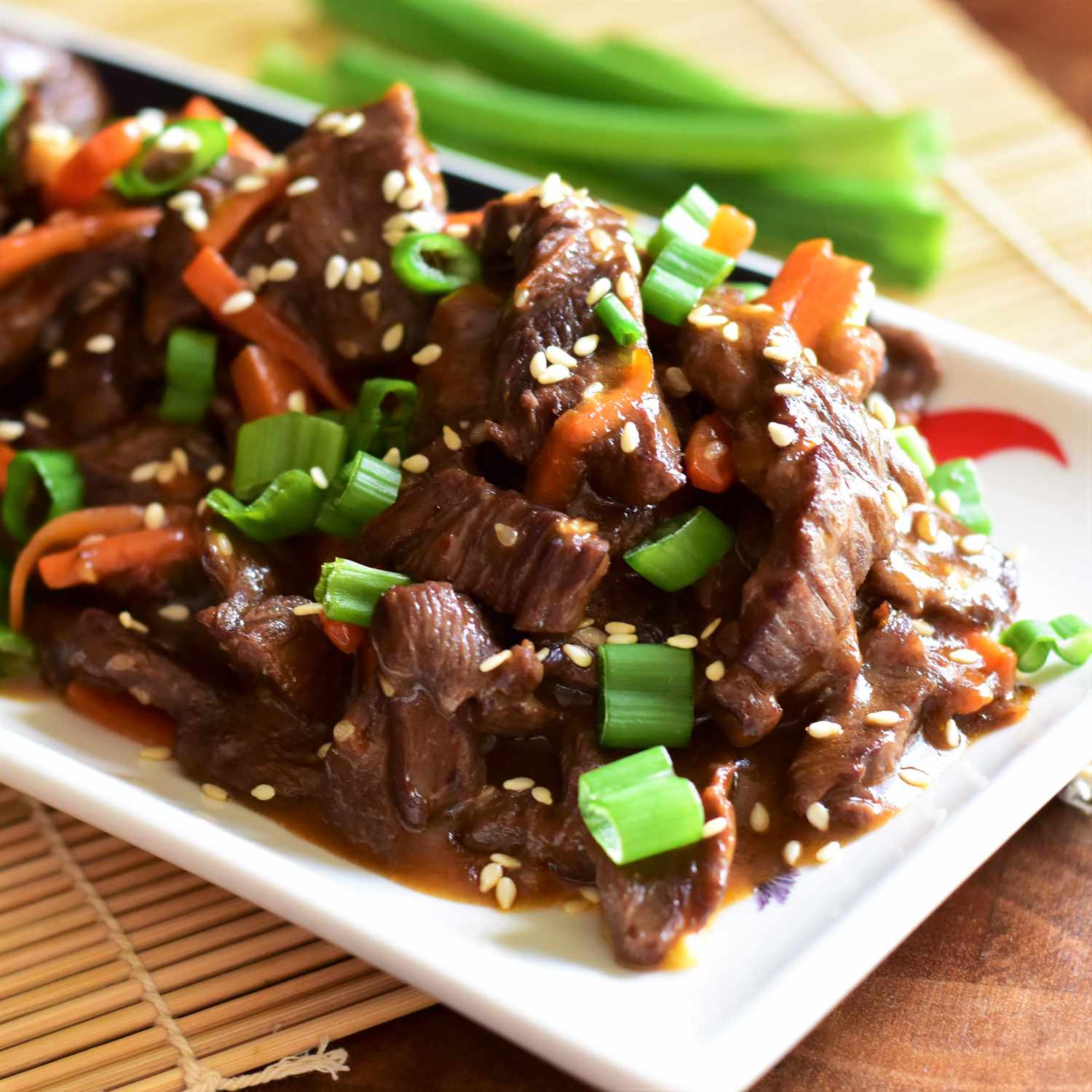 Beef and Vegetable Mongolian Stir-Fry