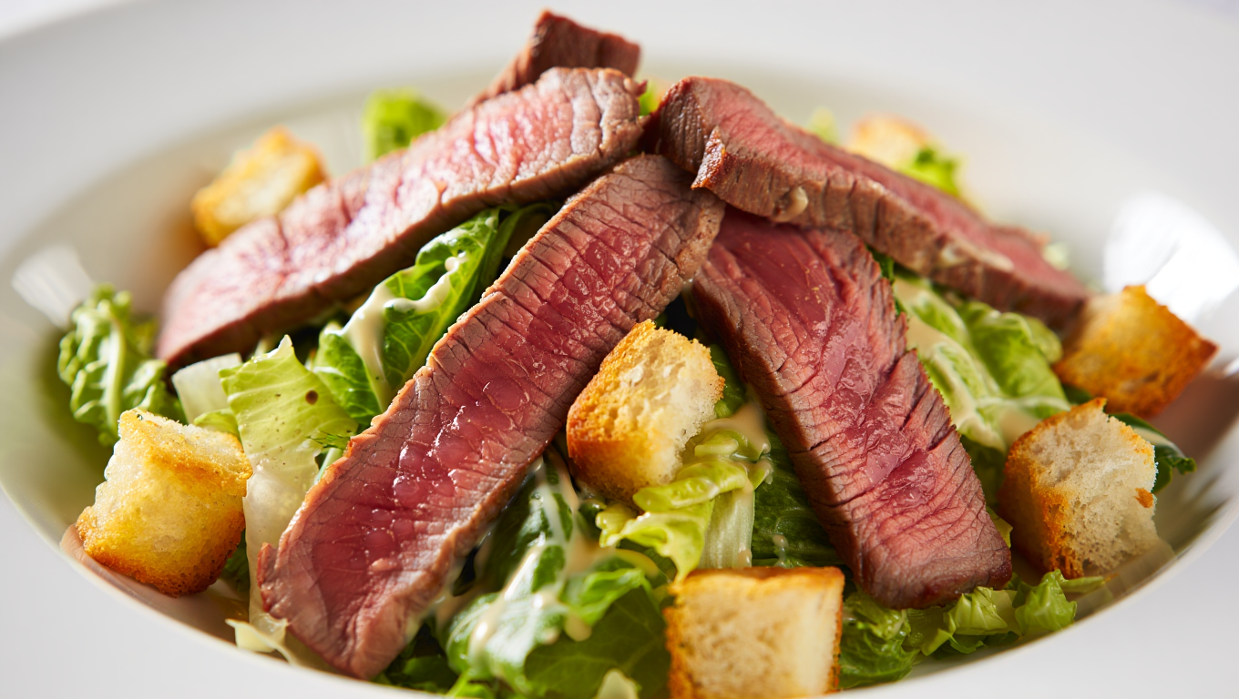 Beef Caesar Salad