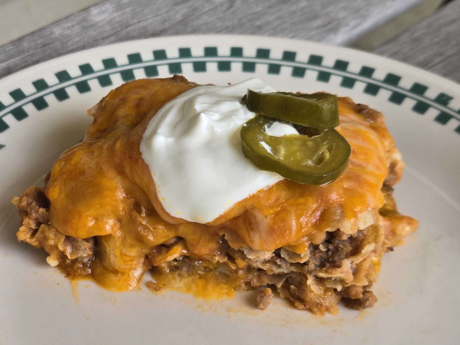 Beef Enchilada Casserole