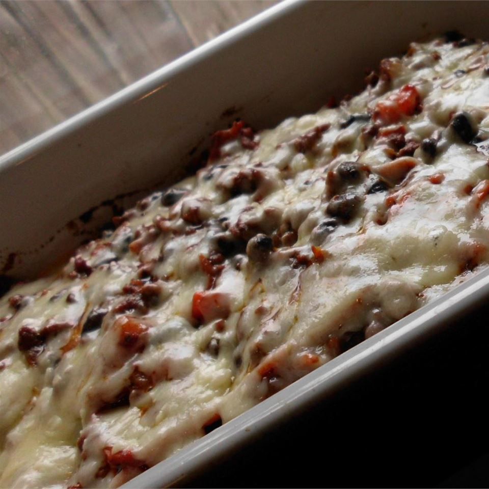 Beef Enchilada Casserole with Guajillo Sauce