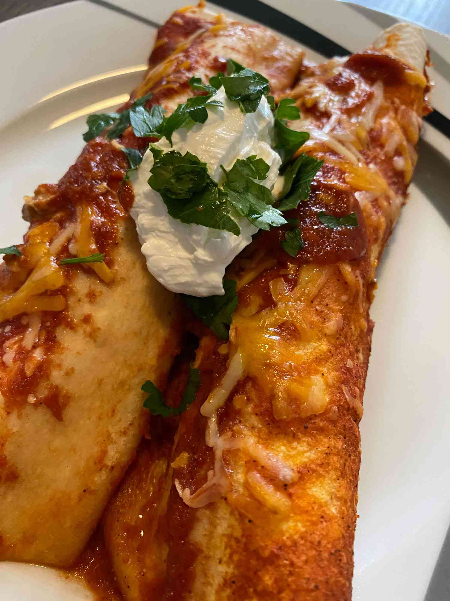 Beef Enchiladas Supreme