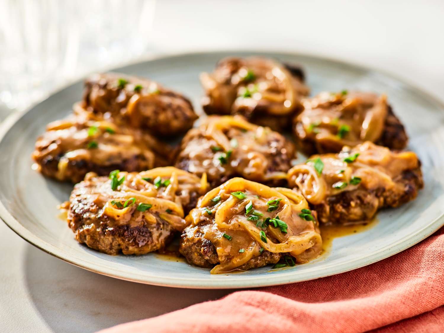 Beef Steaks with Onion Gravy
