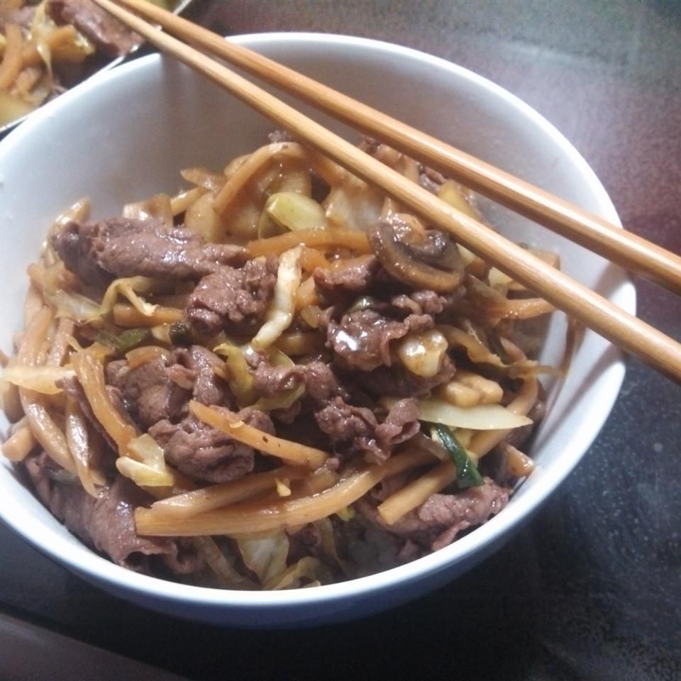 Beef Stir-Fry with Soy Broth