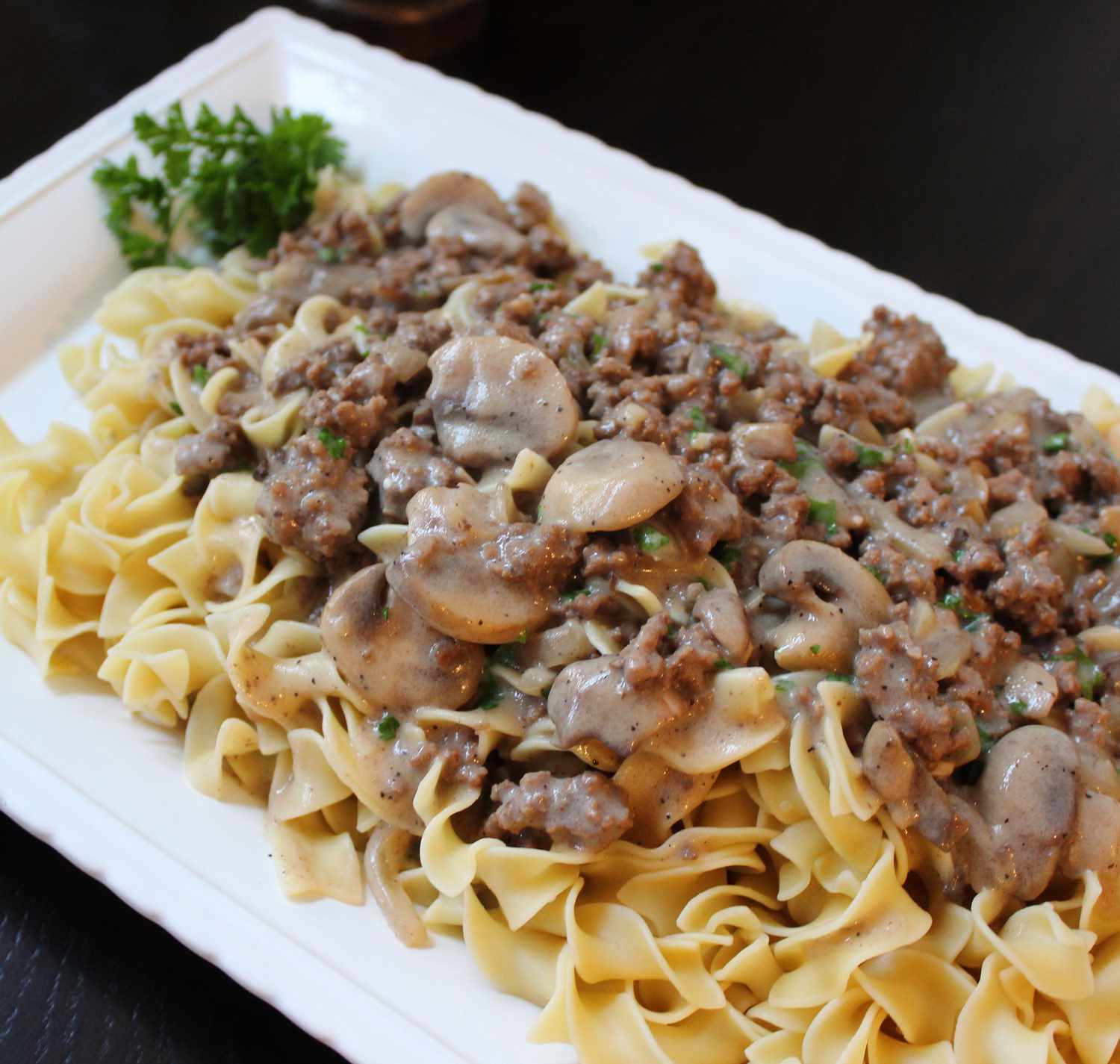 Beef Stroganoff with Noodles