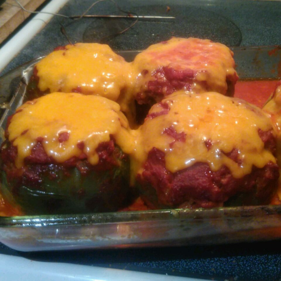 Beef Stuffed Peppers