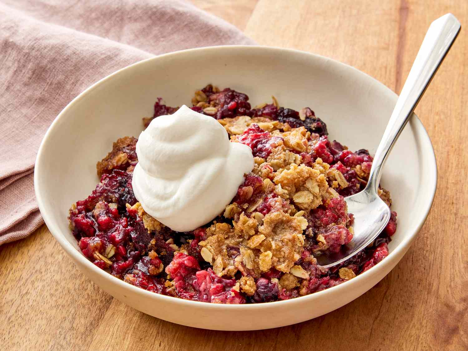 Berry Oat Crisp
