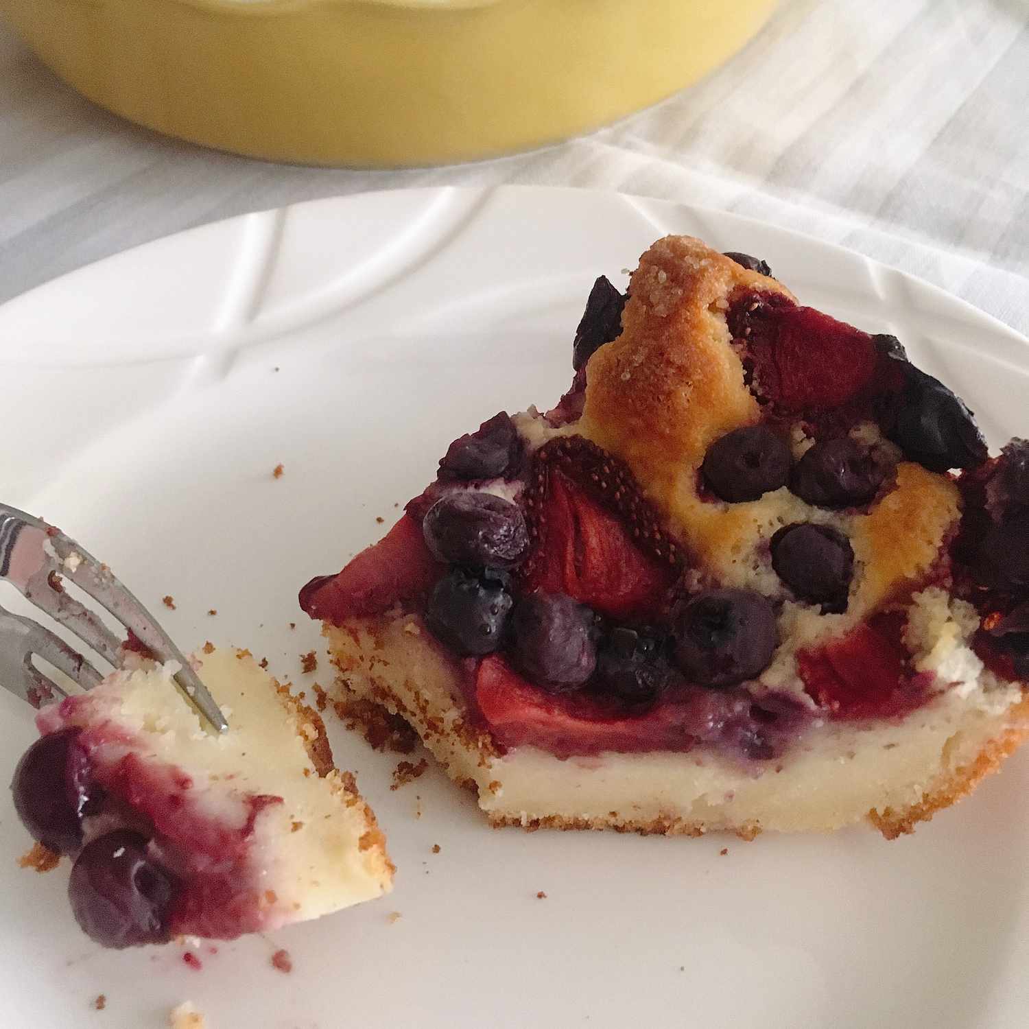 Berry Ricotta Cake