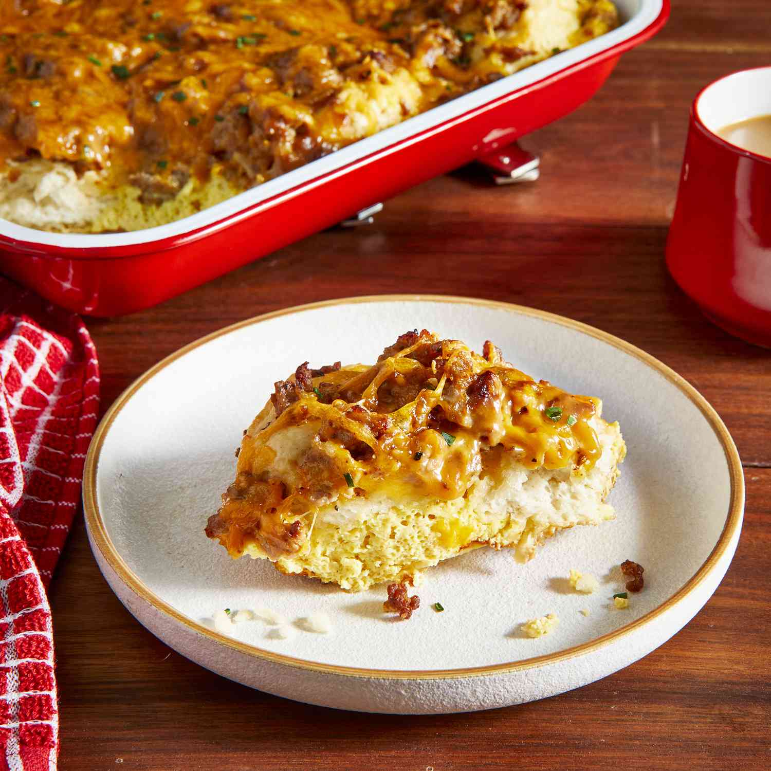 Biscuits and Gravy Bake