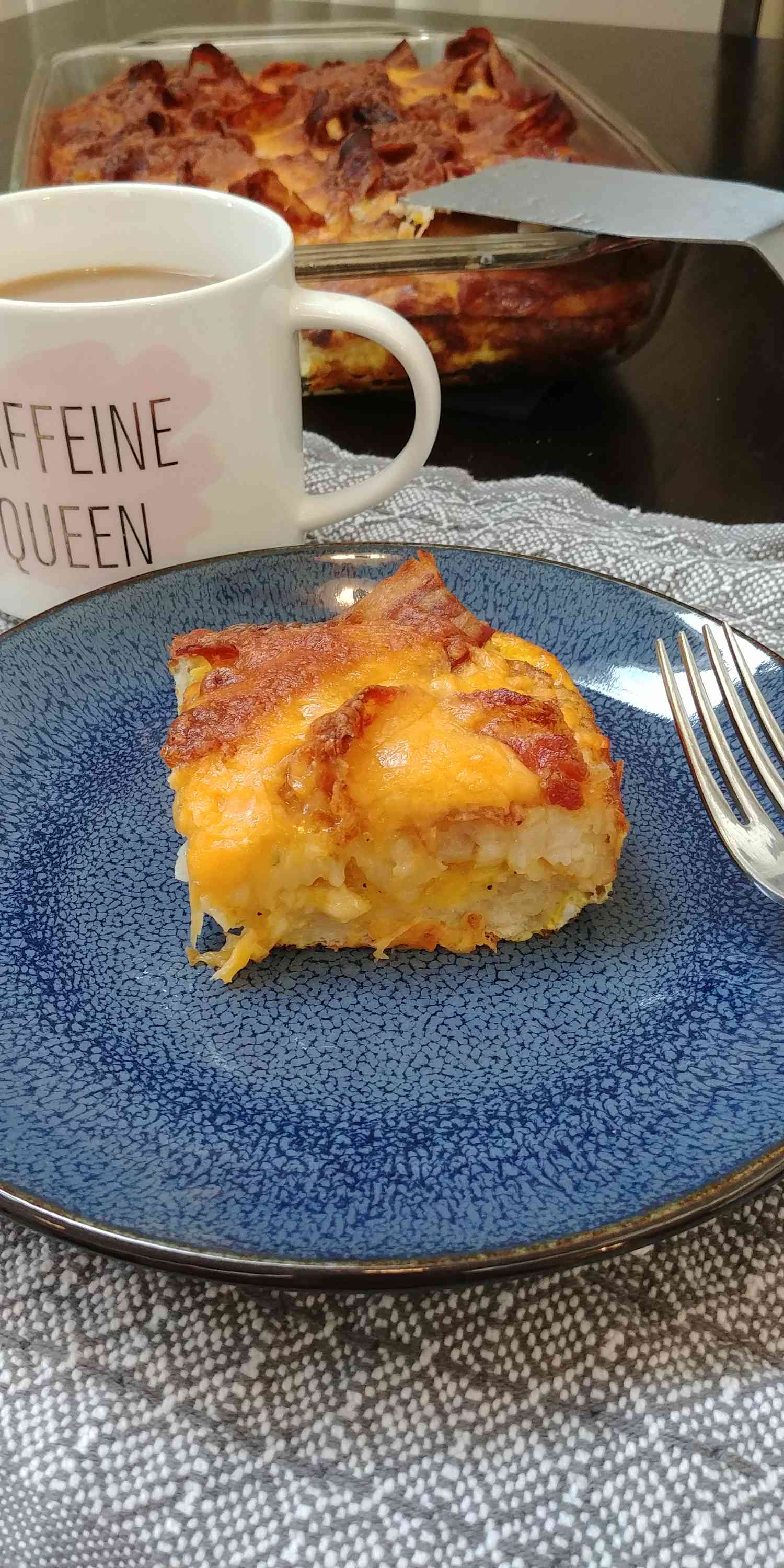 Biscuits and Hash Brown Casserole