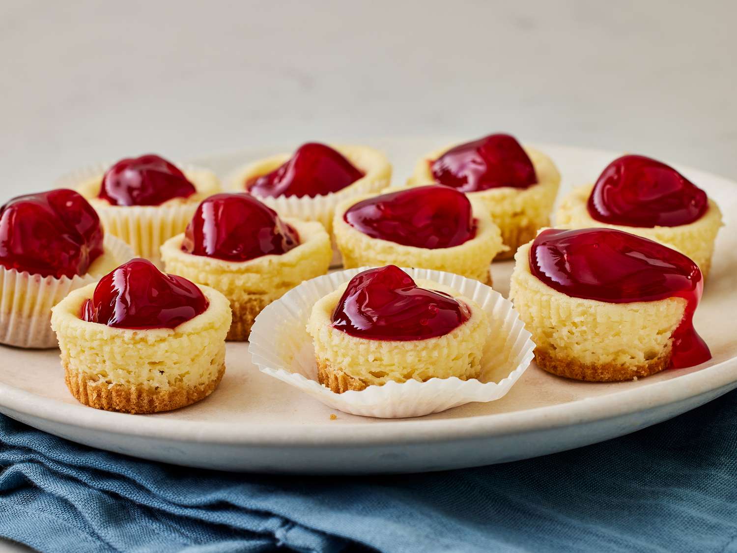 Bite-Sized Cheesecakes