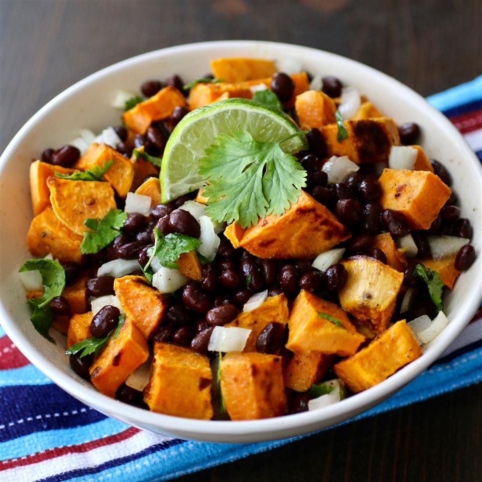 Black Bean and Sweet Potato Salad