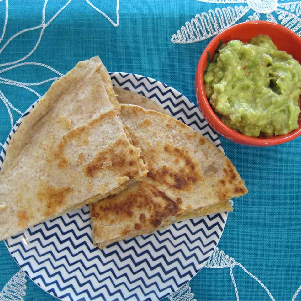 Black Bean Quesadillas (Vegan)