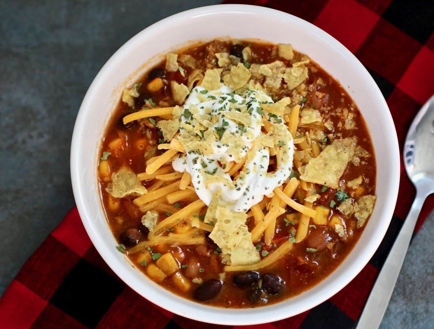 Black Bean Taco Soup