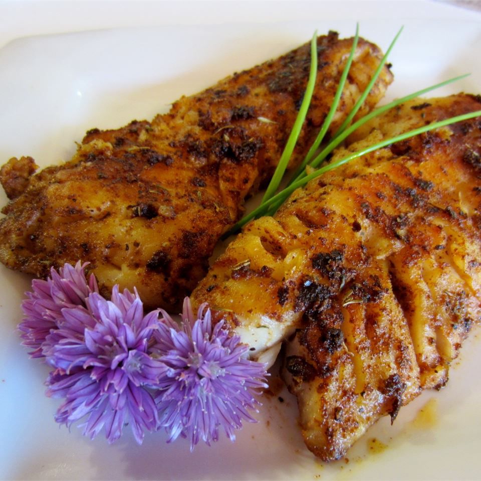 Blackened Cajun Catfish