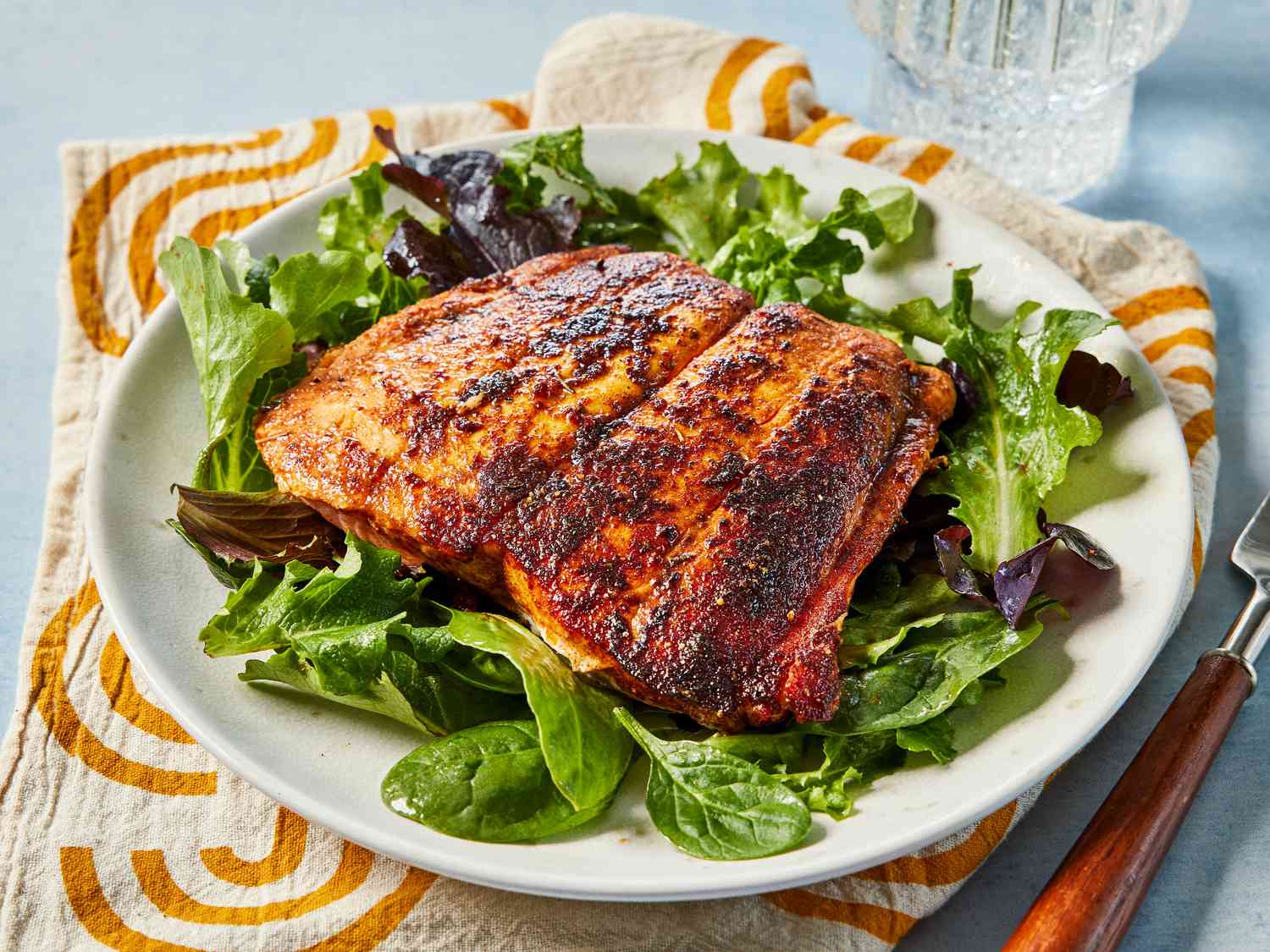 Blackened Cajun Salmon Fillets