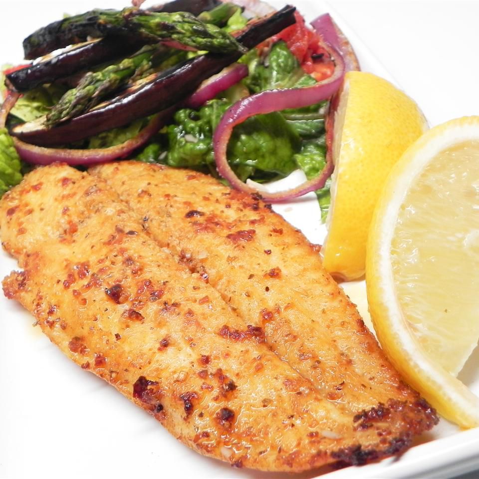 Blackened Mango Tilapia