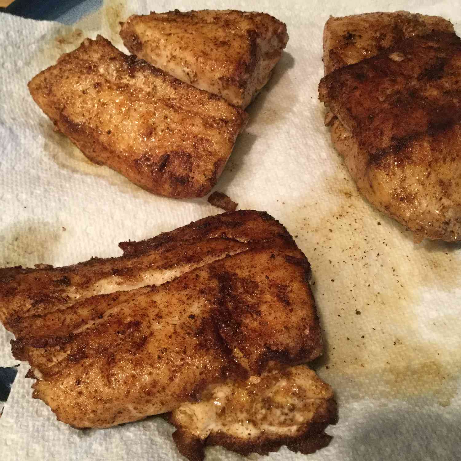 Blackened Red Snapper